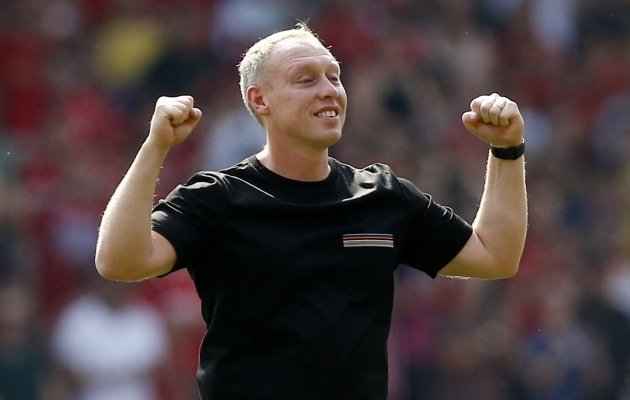 Nottingham Foresti peatreener Steve Cooper. Foto: Scanpix / Reuters / Craig Brough