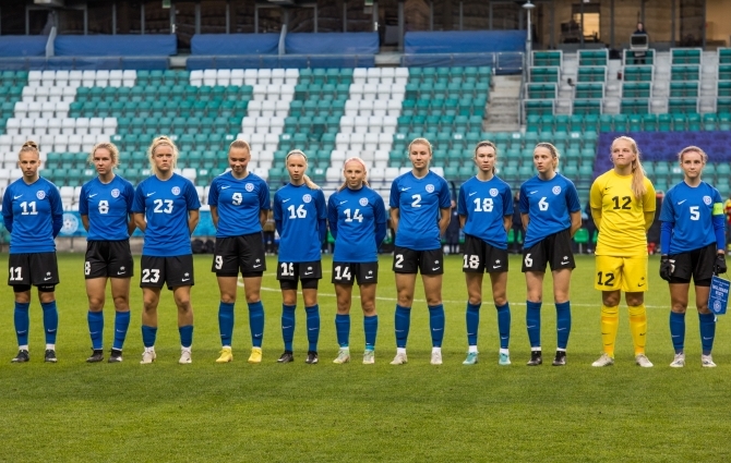 VAATA JÄRELE: Eesti ja Ukraina jätsid võitluslikus lahingus väravad löömata