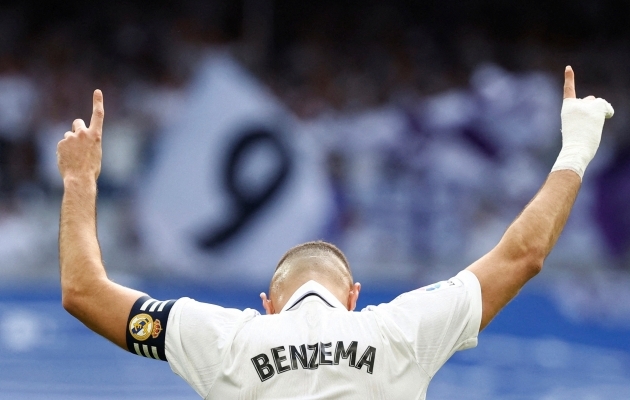 Karim Benzema võitis Ballon d'Ori. Foto: Scanpix / Juan Medina / Reuters