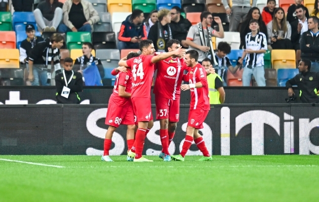 Liigas pikalt kaotuseta püsinud Udinese alistus Monzale, kes saab veel ühe võimaluse Juvet kurvastada