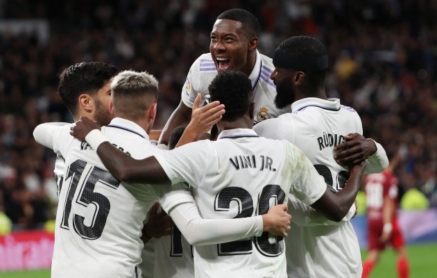 Real Madrid sattus Sevilla vastu hätta, kuid suutis lõpuks oma paremuse maksma panna