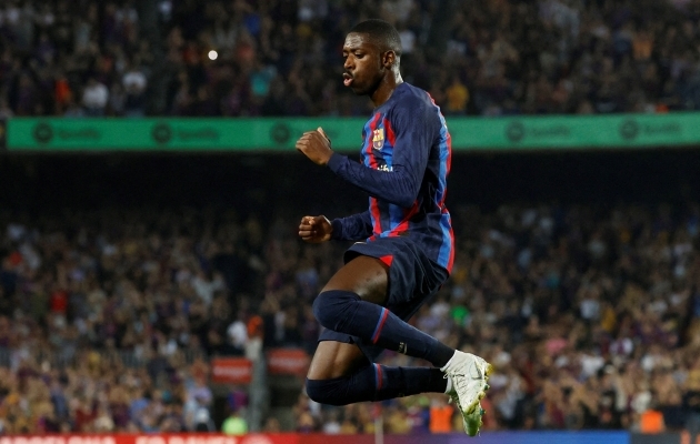 Dembele tegi karjääri parima mängu ja Barcelona hullas Bilbaoga