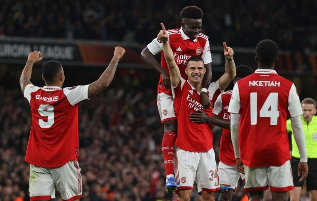 Arsenal sai eelmises omavahelises mängus PSV-st napilt 1:0 jagu. Foto: Scanpix / Adrian Dennis / AFP