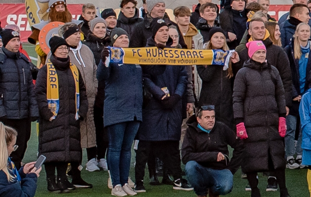 Kaja Kallas pani kaela FC Kuressaare salli