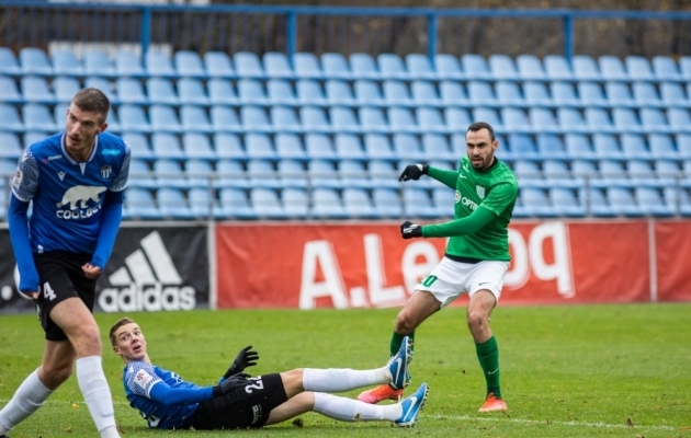 Sergei Zenjov tegi enim pealel&ouml;&ouml;ke v&auml;ravale. Foto: Brit Maria Tael