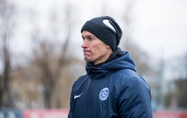 Eesti U19 koondise peatreener Alo Bärengrub. Foto: Katariina Peetson