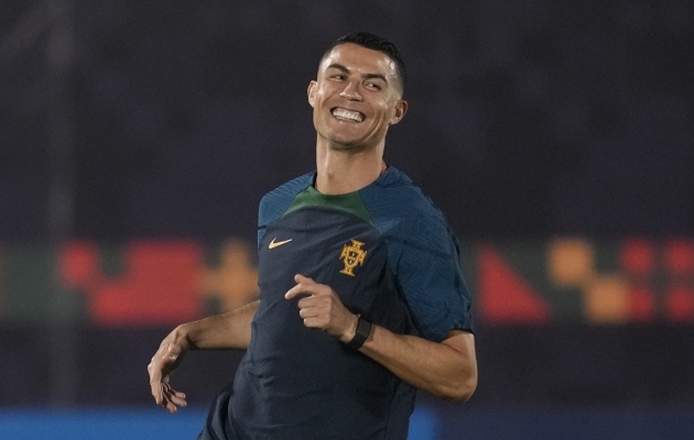 Cristiano Ronaldo. Foto: Scanpix / Lee Jin-Man / AP Photo