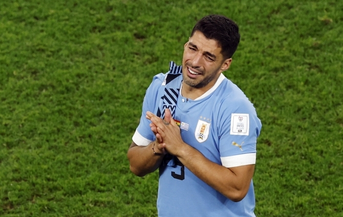 Memo staadionilt | Luis Suarez tinistas jälle Ghana ära, aga Uruguay õhtu lõppes pisarates
