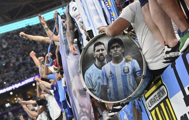 Et Maradona selja tagant välja tulla, on vaja Messil MM võita. Foto: Scanpix / Sven Simon / Picture Alliance
