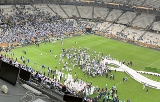 Argentina fännid keeldusid okupeeritud staadionit vabastamast