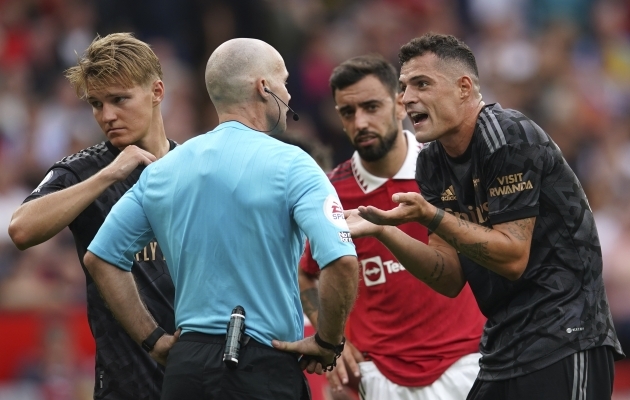 VAR-i eksimus tühistas Arsenali avavärava Manchester Unitedi vastu
