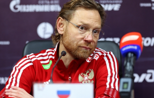 Valeri Karpin pikendas alles paari kuu eest lepingut Venemaa koondise peatreenerina. Foto: Scanpix / Reuters / Didor Sadullojev