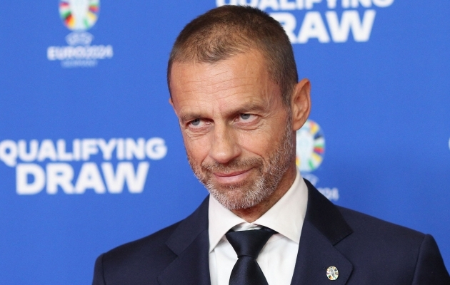 UEFA president Aleksander Ceferin. Foto: Scanpix / AFP / Daniel Roland