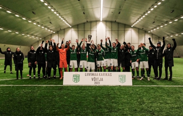 FC Flora alistas Valmiera tulemusega 2:0. Foto: Mauri Levandi