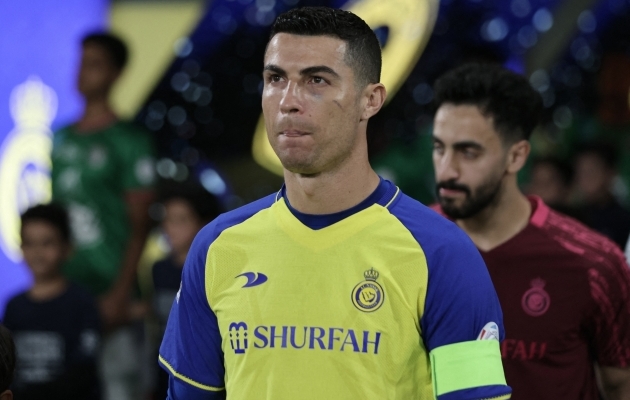 Kapten Cristiano Ronaldo avavärav on löödud. Foto: Scanpix / Ahmed Yosri / Reuters
