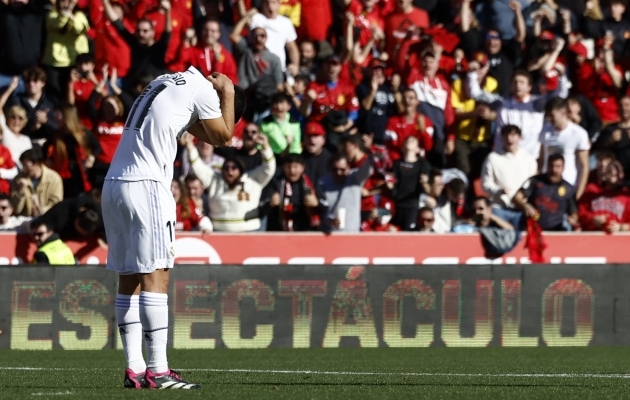 Marco Asensio eksis penaltipunktil. Foto: Scanpix / Juan Medina / Reuters
