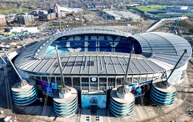 Manchester Cityl on kaelas suur pahandus. Foto: Scanpix / Reuters / Carl Recine