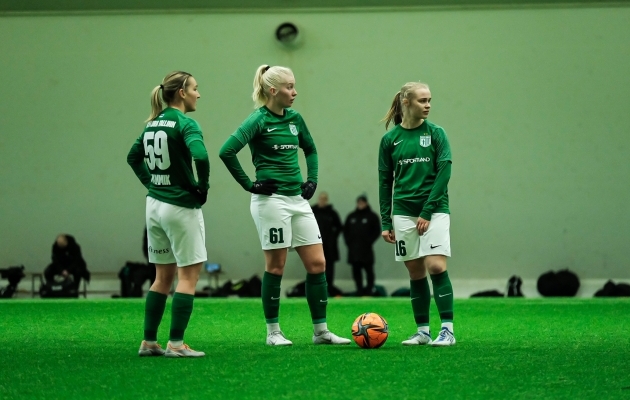 VAATA JÄRELE: Flora naised ja põhjanaabrid lõid sama palju väravaid