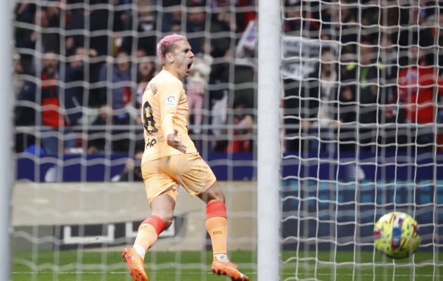 Griezmanni ainuvärav mugavdas Atletico esineliku kohta