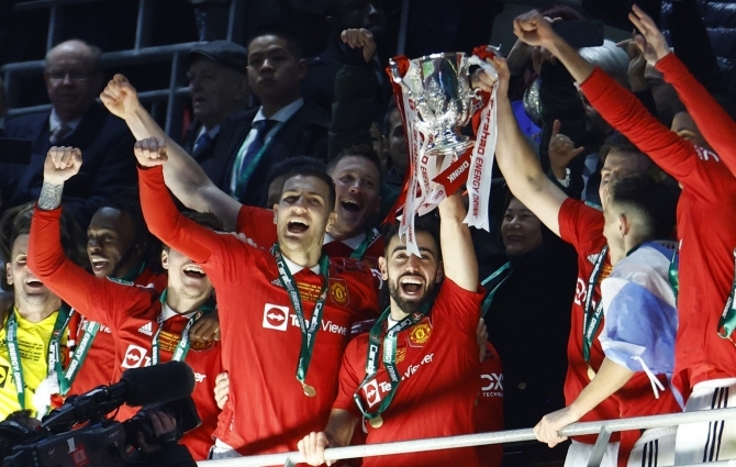 Pea kuus aastat ootust sai viimaks lõpu: Man United alistas liigakarika finaalis Newcastle'i