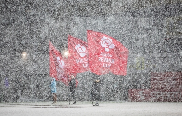 Kehvad ilmastikuolud panid liigade avavooru proovile. Foto: Katariina Peetson / jalgpall.ee