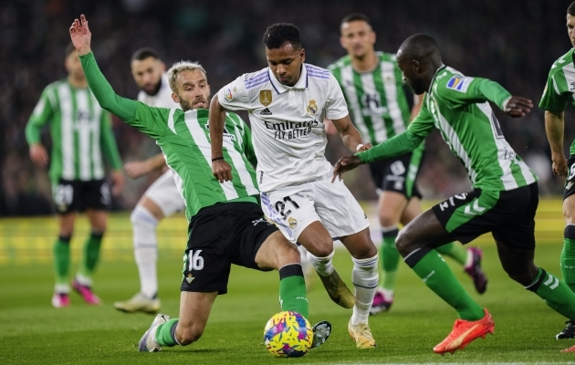 Real Madrid komistas Betisi otsa ning libises liigatabeli tipust kaugemale