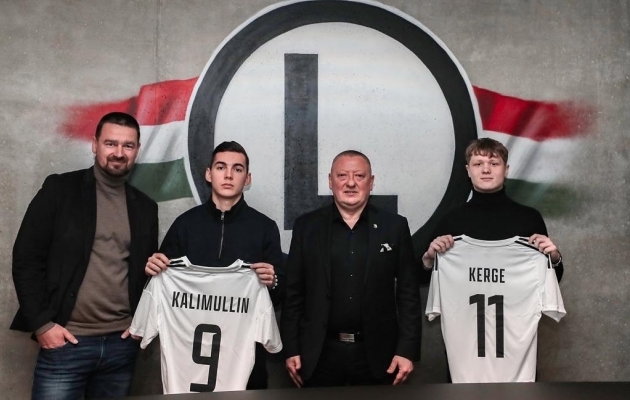 Maksim Kalimullin ja Stevin Kerge liitusid Varssavi Legiaga. Foto: Nesta Sport Group / Facebook