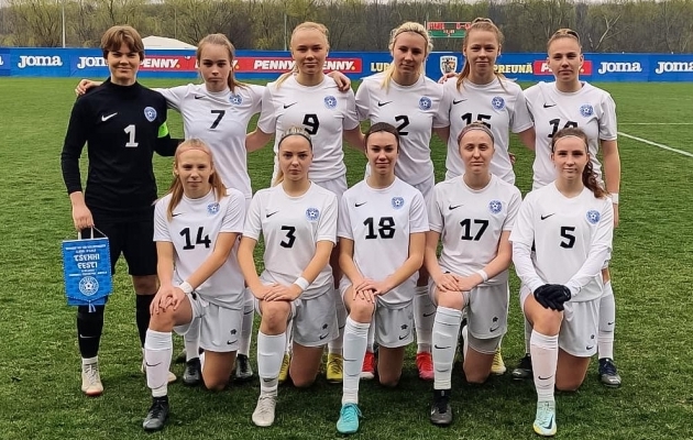 Neidude U17 koondis jäi Tšehhile kindlalt alla