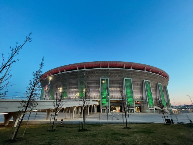 Selline näeb välja uus Puskas Arena, mis asub vana Ferenc Puskase staadioni kohal. Foto: Brit Maria Tael