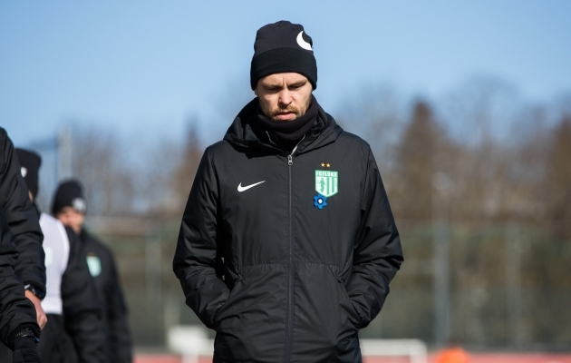 J&uuml;rgen Henn pidi punktiga rahulduma. Foto: Katariina Peetson / jalgpall.ee