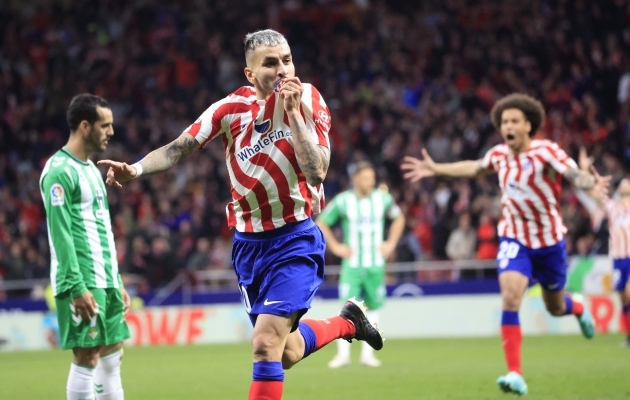 Vahetusmees Correa tuli, nägi, lõi ja tõi Atleticole võidu Betisi üle