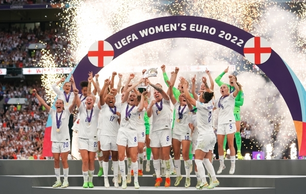Inglismaa on valitsev Euroopa meister. Foto: Scanpix / Daniela Porcelli / Sport Press Photo / ZUMA Press