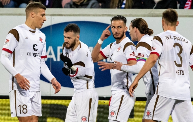 Bundesliga on aina lähemal! Mets ja St. Pauli ei kohkunud ka pronksikohal oleva Heidenheimi ees