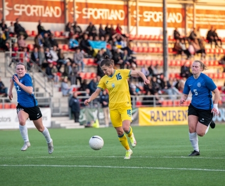 Luup peale | Head võitlust näidanud Eesti naiskond tabas latti ja kaotas Ukrainale napilt