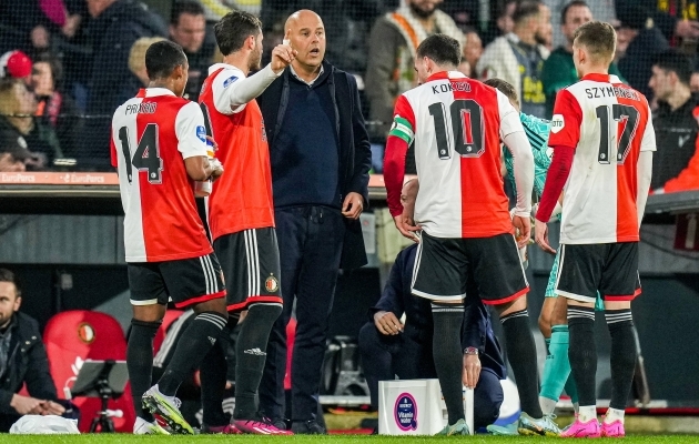 Feyenoordi peatreener Slot: kui palju motivatsiooni on vaja, kui oled jõudnud Euroopa liiga veerandfinaali?