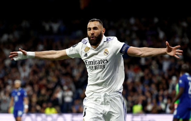 Karim Benzema on alates Ramadaani algusest ehk 22. märtsist löönud nelja mänguga seitse väravat. Foto: Scanpix / Juan Medina / Reuters