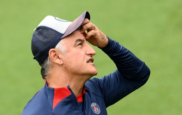 PSG peatreener Christophe Galtier. Foto: Scanpix / Franck Fife / AFP