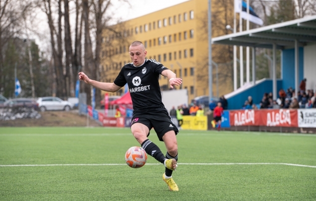 Pavel Marin jätkab Kaljus. Foto: Liisi Troska / jalgpall.ee