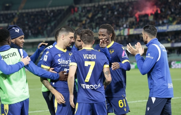 Poolenisti solgis olev Verona nülgis Verdi duubli abil Bolognat