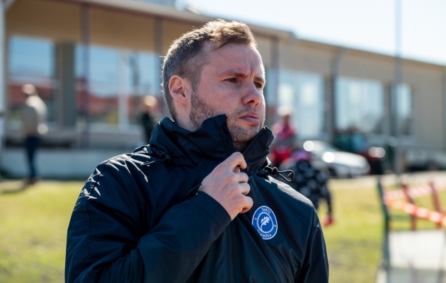 Tartu JK Tammeka esindusmeeskonna juhendajal Marti Pähnal on hetkel UEFA A kvalifikatsioon. Foto: Liisi Troska / jalgpall.ee