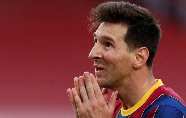 Lionel Messi. Foto: Scanpix / Reuters / Albert Gea