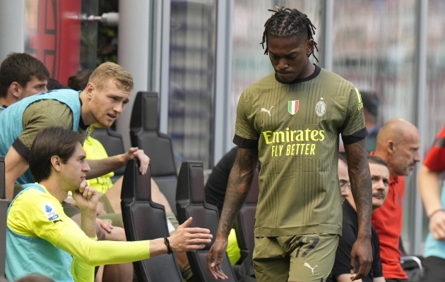 AC Milan m&auml;ngis avakohtumise ilma Rafael Leaota. Foto: Scanpix / Luca Bruno / AP Photo