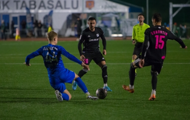 Tabasalu v&otilde;itis koduplatsil 1:0 N&otilde;mme Kaljut. Foto: Andrei Smetana