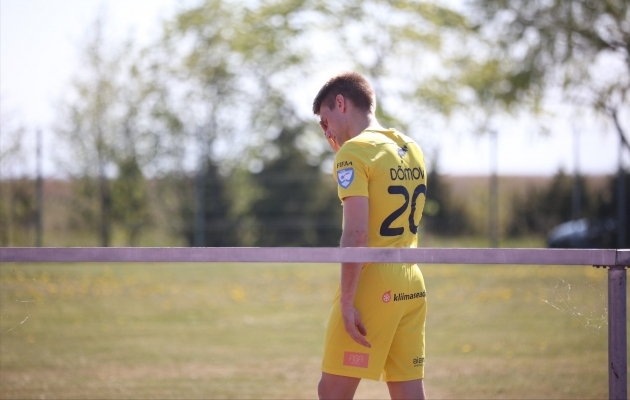 Pavel D&otilde;movi m&auml;ng l&otilde;ppes v&auml;ga kiirelt. Foto: Brit Maria Tael