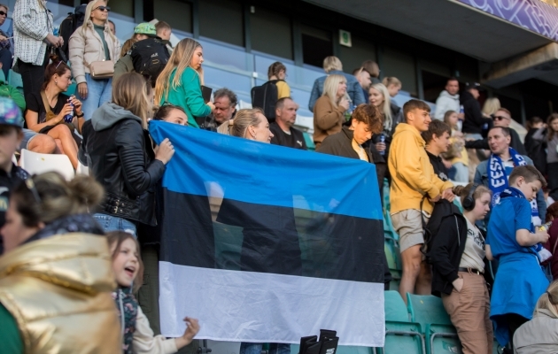 Mis saab siis, kui Eesti koondis teenib suure võidu? Foto: Katariina Peetson / jalgpall.ee