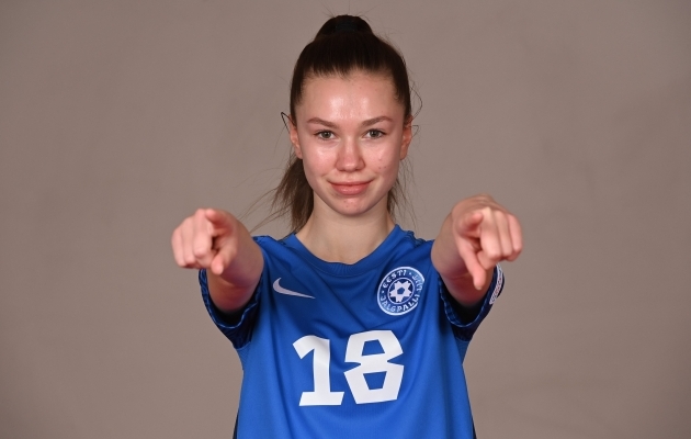 Eesti U17 koondislane Annegret Kala. Foto: UEFA