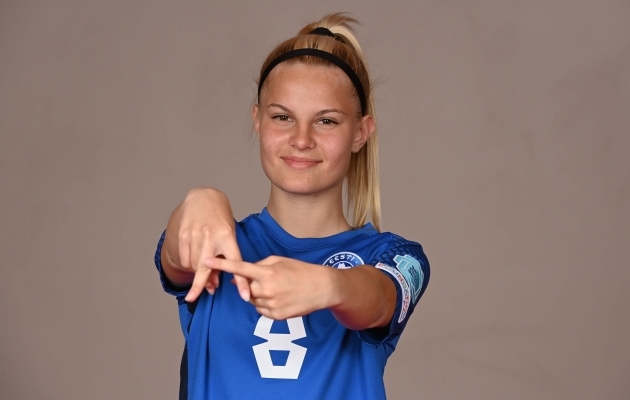 Eesti U17 koondislane Aliset Esna. Foto: UEFA