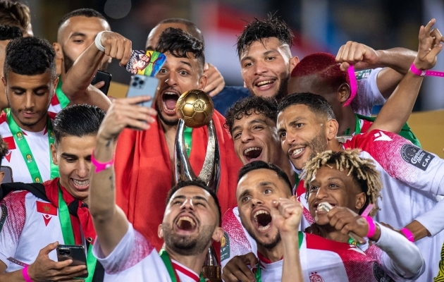Viimati krooniti Aafrika Meistrite liiga võitjaks Maroko klubi Wydad. Peagi asendab seda võistlussarja Aafrika Superliiga. Foto: Scanpix / Imago images / Sebastian Frej