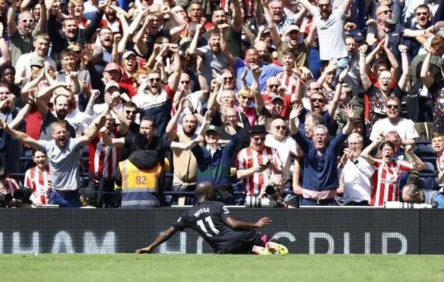 Pole Toneyt, pole probleemi: Brentford vajutas Tottenhami mulda ning tõusis eurokohast punkti kaugusele