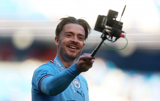 Grealish läks vist tähistamisega liiale?